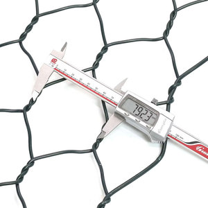 <span class=keywords><strong>Gabion</strong></span> en treillis métallique hexagonal à double torsion recouvert de PVC pour mur de soutènement - Product Image 3