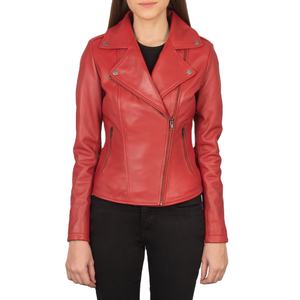 แจ็กเก็ตหนังรถจักรยานยนต์ของผู้หญิงแฟชั่นฤดูใบไม้ร่วงและฤดูใบไม้ผลิจากประเทศปากีสถานขายส่ง - Product Image 1