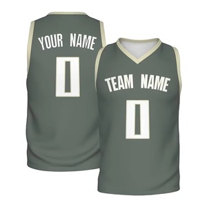 Maillot de basket-ball personnalisé de qualité supérieure, logo d'équipe, respirant, été, 100% polyester, coupe ajustée, sans manches, imprimé - Product Image 1