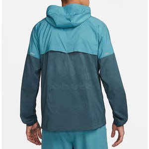 Conjunto corto cortavientos para hombre, conjunto a juego con pantalones cortos con cordón y chaqueta con cremallera, conjunto corto cortavientos. - Product Image 2