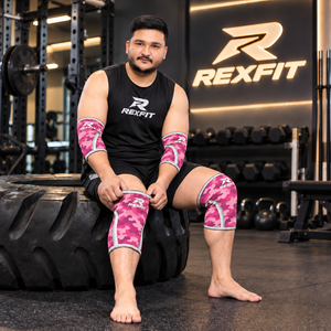 Premium Neoprene <b>Knee</b> Sleeve for Powerlifting Strength Training Gym Fitness <b>Compression</b> <b>Support</b> Private Label Factory - Product Image 3