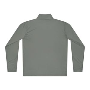 Sweat-shirt unisexe gris à col zippé, manches longues, en polaire douce, décontracté, pour l'extérieur, vêtement de mode et de travail - Product Image 2