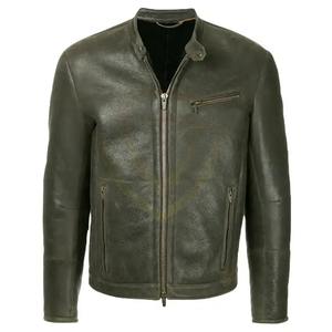 Chaquetas de Cuero para Hombre de Primera Calidad OEM, Precio al por Mayor, Nueva Llegada 2026, Chaqueta de Cuero para Hombre - Product Image 1