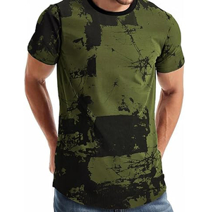 Camiseta Urbana Transpirable Sublimada con Diseño Gráfico Mixto para Marca de Ropa Urbana Americana de Moda 2026 - Product Image 5