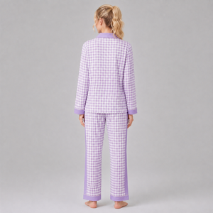 Low Price Women's Pajama <b>Set</b> Breathable Comfortable Soft Cotton Sleepwear Loungewear Wholesale Manufacturer Women Pajama <b>Set</b> - Product Image 2