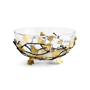 Plato de Frutas Secas de Acero Inoxidable Sostenible Hecho a Mano por Diseñadores de Alta Gama con Centro de Mesa Artístico de Tallo de Mariposa - Product Image 6