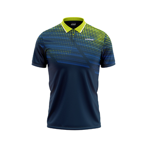 Hauts actifs personnalisables-T-shirts polo respirant sans couture Tennis Pickleball Golf Teamswear OEM ODM disponible pour les vêtements de sport - Product Image 5