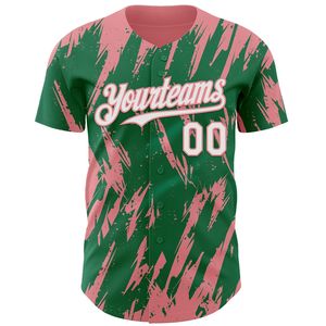 Maillot de baseball d'hiver personnalisé avec logo frontal, entièrement boutonné, imprimé numériquement, 100 % coton biologique, anti-bactérien, col en V, manches courtes - Product Image 2