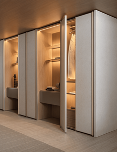 Armario de Dormitorio Moderno y Ecológico Personalizado de JY Project, con Paneles de Altura Ajustable, Mueble de Armario para Apartamento, Fabricado en MDF - Product Image 5