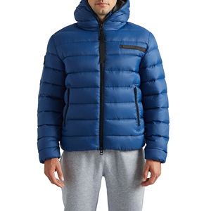 Chaqueta Acolchada con Capucha para Hombre, Súper Suave, de Alta Calidad, Hecha a Medida, con Cuello Alto y Bolsillos Laterales, Estilo Invernal - Product Image 1