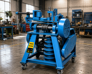 Máquina Dobladora de Tubos Sunjac STB-3 Azul, 180 Grados, 1.5KW, Semiautomática, para Doblar Acero al Carbono, Alta Precisión, Uso Industrial - Product Image 1