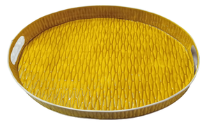 Plateau de service en métal haut de gamme pour fruits secs, artisanal, rustique et moderne, pour la maison, les mariages, les restaurants, durable et luxueux - Product Image 4