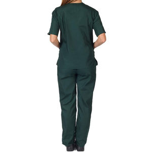 Tenues d'infirmière unisexes légères, confortables, extensibles, respirantes, en tissu tricoté, à port confortable, construction fiable, professionnelles - Product Image 3