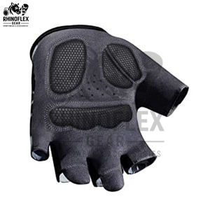 Gants de cyclisme de haute qualité, rembourrés, demi-doigts, respirants, antidérapants, pour l'entraînement en extérieur - Product Image 5