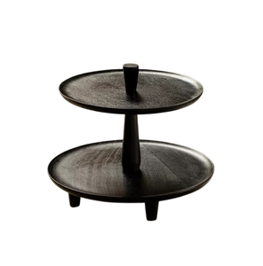 Support à gâteau de mariage en bois, présentoir décoratif pour décorations de gâteaux, support de service pour gâteau de mariage, support à desserts - Product Image 2