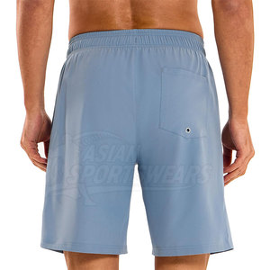 Shorts de bain pour hommes de qualité supérieure, solides, décontractés, respirants, à taille haute, conçus pour la natation, les voyages et les aventures estivales en plein air - Product Image 2