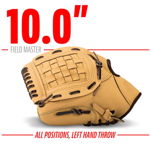 Gants de baseball en cuir réglables en hauteur, antidérapants, confortables, écologiques, légers, durables, imperméables, pour l'entraînement - Product Image 4