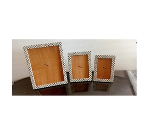 Promotion Artizon Studio Antique Bone Inlay Wood Photo <b>Frame</b> Rustic Modern Design Handmade Eco-Friendly Durable Tabletop - Product Image 4