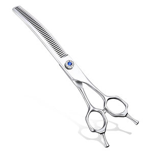 Tijeras Curvas para Peluquería Canina de Acero Inoxidable de Alta Calidad, Antideslizantes, Duraderas y Fáciles de Usar, Fabricadas en Fábrica - Product Image 1