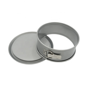 Molde redondo para pastel de 20 cm (7.8 pulgadas) con base desmontable, revestimiento antiadherente duradero para hornear pasteles. - Product Image 2