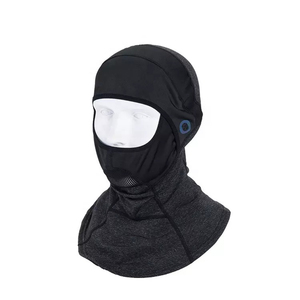 GENERSA SPORTS Masque facial cagoule noir, couvrant entièrement le visage, pour extérieur, unisexe, respirant, imperméable, pour adulte, avec tour de tête réglable - Product Image 5
