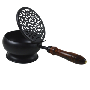 Matte Polished Brass and Marble Incense <b>Burner</b> Resin <b>Burner</b> Indoor Decor Tableware Trendy Natural Fragrance Arabic Coriander - Product Image 5