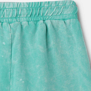 Hot Selling Mens Acid Wash Shorts Cotton French <b>Terry</b> Jogger Raw Hem Vintage Sweat Shorts Breathable Antibacterial OEM <b>Bulk</b> - Product Image 6