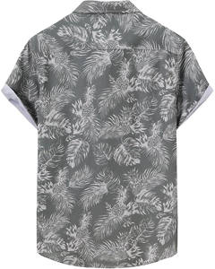 Camiseta Casual de Manga Corta para Hombre, de Algodón Tejido, Color Sólido, Tejido Transpirable y Ligero, Servicio Personalizable OEM/ODM - Product Image 5