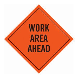 Panneau de signalisation de sécurité pliable Brady pour intérieur/extérieur en PVC et métal, 36x36 pouces - Product Image 2