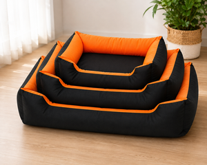 Ensemble de lits pour animaux de compagnie spacieux, 3 pièces, OEM ODM, logo personnalisé, lits doux et confortables pour chiens et chats, fabricant direct - Product Image 2