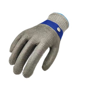Guantes Profesionales Anticorte de Fibra de Acero EN388 con Revestimiento Opcional de PU/NBR en la Palma y Forro de HPPE, Guantes de Seguridad Industrial ANSI/ISEA A7-A9 - Product Image 6