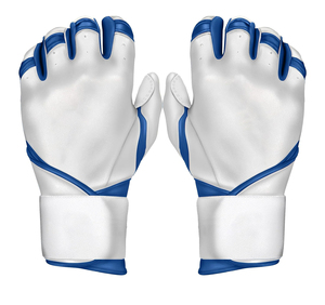 Gants de frappeur de baseball en cuir de vachette de qualité supérieure, personnalisés avec logo d'équipe, tissés, antidérapants, à forte adhérence, pour l'entraînement et le jeu sur le terrain - Product Image 6