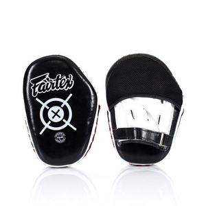 สินค้ามาใหม่ ถุงมือซ้อมมวยหนังวัวแท้สีดำขาว Fairtex รุ่น Duralbr สำหรับฝึกซ้อม ยิงเป้า รุ่น CP-FM-15 - Product Image 1
