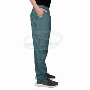 Top classement couleur attrayante personnalisé décontracté multi-poches droit extérieur Cargo pantalon Style décontracté hommes pantalons - Product Image 3