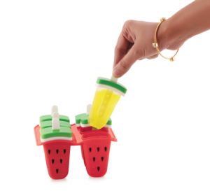 Eco-Friendly PP Freezer Safe Ice Mold <b>Maker</b> Set with Ice Pop <b>Maker</b> & Ice <b>Cream</b> Sticks 6 Fruit Designs - Product Image 4