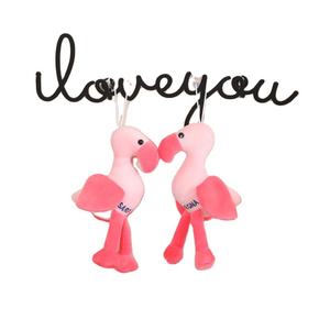 Peluche flamant rose avec patins, 31cm-50cm, rembourrage en peluche, cadeau unisexe pour enfants de 2 à 4 ans - Product Image 2