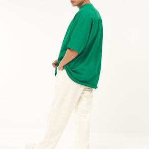 Paca de Ropa Usada a Granel, Mezcla Sólida de Colores, Camisetas de Manga Corta Oversize para Hombre, 100% Algodón/Poliéster - Product Image 5