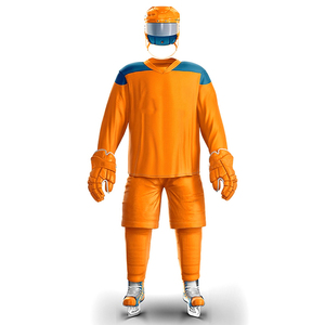 Premium Quality Hot Selling Breathable 100% Polyester Slim Fit Team Pakistan Made Comfortable Ice Hockey Uniform 2026 - Product Image 3