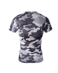 เสื้อรัดกล้ามเนื้อสำหรับฝึกซ้อมบราซิลเลียนยิวยิตสู MMA มวยปล้ำ แบบสั่งทำขายส่ง - Product Image 6