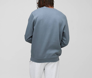 Sudadera Holgada Estilo Hip Hop, con Logotipo Bordado, Transpirable, de Secado Rápido, de Poliéster con Forro Polar, Deportiva, Sin Capucha - Product Image 3
