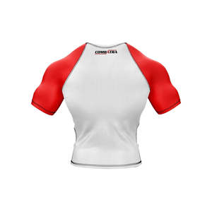 Wholesale Prices Good Selling Solid Color Premium Men Rash Guards Latest Design Sublimation Printed Fitness Wear Men Rash Guard - Product Image 3