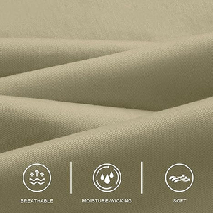 Pantalon cargo décontracté pour homme, multi-poches, grande taille, vêtements d'extérieur d'été, coupe droite, polyester/coton, séchage rapide - Product Image 6