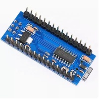 Placa de Desarrollo FYX Stock ATMEGA328P Nano V3 CH340 16MHz 5V Mini USB Tipo C, Módulo Controlador Microcontrolador, Kit de Cables
