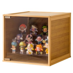 Vitrine de terrarium en bois de manguier avec façade en verre - Décoration artisanale en gros - Product Image 5