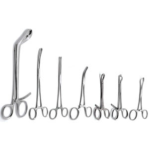 Verbrugge Plate Tuffier Lorna Vulsellum Forceps orthopédiques en acier de haute qualité pour la fixation d'os, ensemble avec poignée certifiée personnalisée - Product Image 1