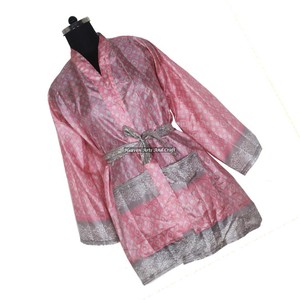 KS001 African Caftan Night Wear Maxi Colorful Design Women Short Kaftan Hippie Boho Dress Vintage Sari <b>Kimono</b> Short <b>Plus</b> <b>Size</b> - Product Image 6