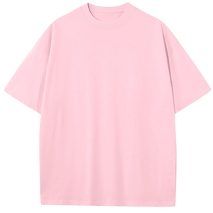 เสื้อยืดคอตตอนคุณภาพสูงทรงโอเวอร์ไซส์ใส่สบายสำหรับเด็กผู้ชาย เสื้อยืดทรงครอปทรงโอเวอร์ไซส์สำหรับผู้ชายขายดี - Product Image 1