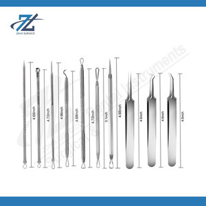 Kit Profesional para Eliminar Puntos Negros, Extractor de Acné y Comedones, Juego de Herramientas de Acero Inoxidable para Eliminar Granos, Imperfecciones y Limpiar los Poros del Rostro - Product Image 5