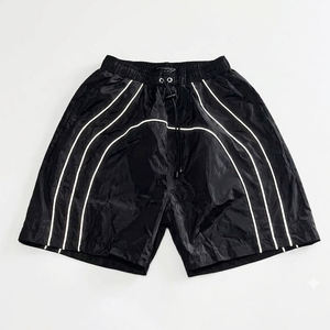 Custom Mens Cotton Solid Knitted <b>Hooded</b> Windbreaker Shorts Set Lightweight <b>Zip</b> Jacket Two Piece Sportswear Travel Outfit Unisex - Product Image 3