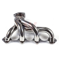 Colector de Escape MATCHWAY de Acero Inoxidable 304 para Ford 289 302 351 V8 SBC Small Block Hugger 1971-1978, Pulido Espejo